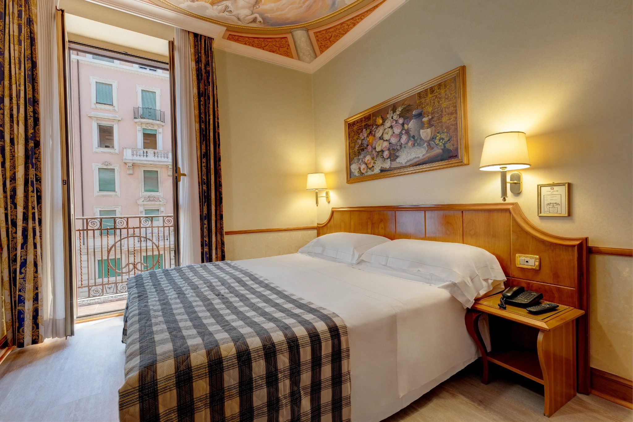 Triple room with balcony at Hotel Amalfi